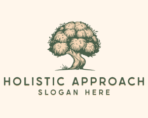 Holistic Natural Tree logo