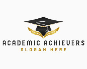 Graduate Education Learning logo design
