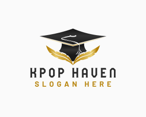 Graduate Education Learning logo design