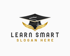 Graduate Education Learning logo design