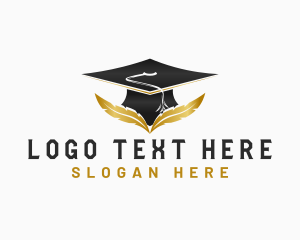 Education - Graduate Education Learning logo design