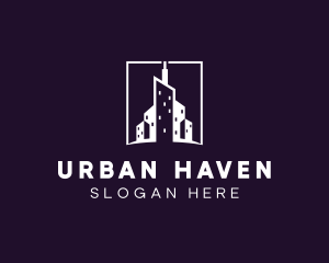 Urban City Tower logo design