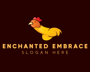 Naughty Erotic Chicken logo design