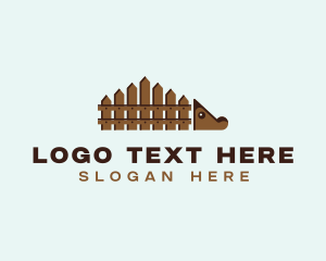 Hedgehog Backyard Fence Logo