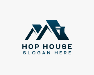 House Roof Structure logo design