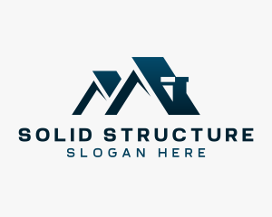 House Roof Structure logo design