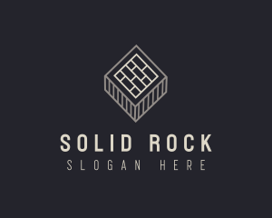 Brick Construction Builder logo design