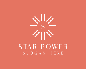 Sun Solar Power Energy  logo design