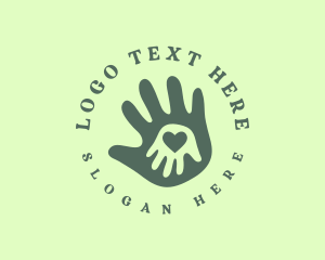 Child Charity Hand logo
