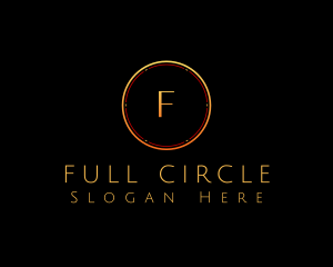 Business Circle Lettermark logo design