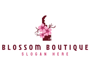 Delaware Floral Blossom logo design