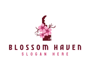 Delaware Floral Blossom logo design