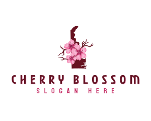 Delaware Floral Blossom logo design