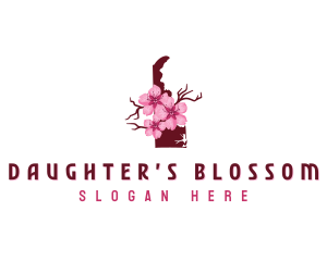 Delaware Floral Blossom logo design