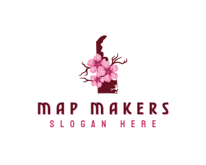 Delaware Floral Blossom logo design