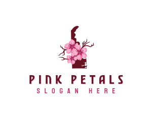 Delaware Floral Blossom logo design