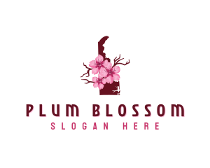 Delaware Floral Blossom logo design