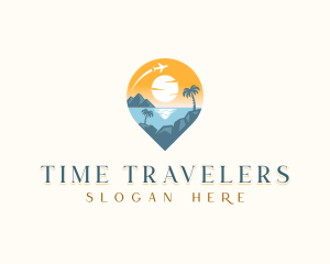 Island Travel Getaway logo design