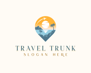 Island Travel Getaway logo design