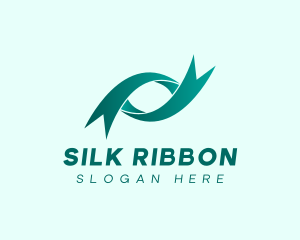 Optical Eye Ribbon  logo design