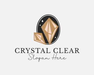 Glamorous Crystals Jewelry logo design