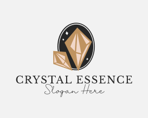 Glamorous Crystals Jewelry logo design