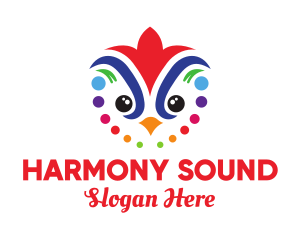 Colorful Festival Bird Logo