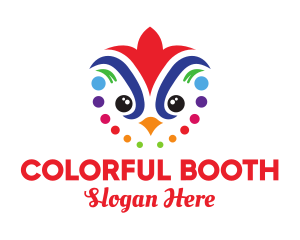 Colorful Festival Bird logo design