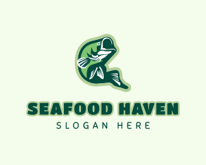 Fish Seafood Fishing logo design