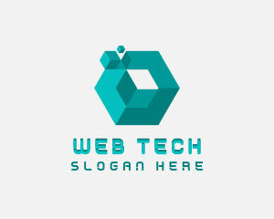 Tech Ai Cube Programmer logo design