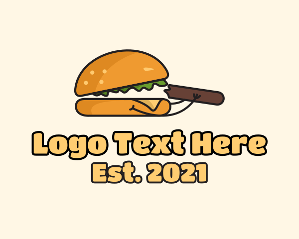 Sandwich logo example 3