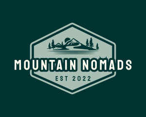 Green Mountain Scenery logo design