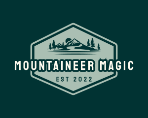 Green Mountain Scenery logo design