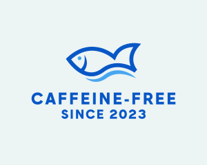 Fish Ocean Seafood logo design