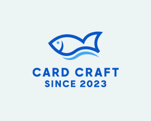 Fish Ocean Seafood logo design