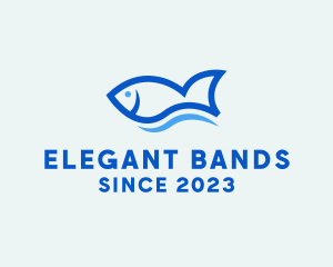 Fish Ocean Seafood logo design