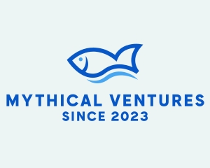 Fish Ocean Seafood logo design