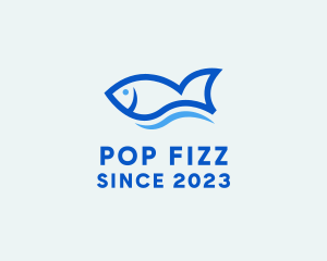 Fish Ocean Seafood logo design