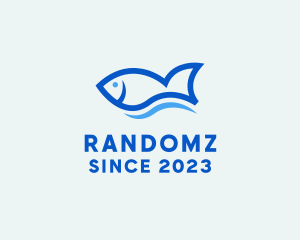 Fish Ocean Seafood logo design