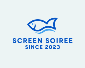 Fish Ocean Seafood logo design