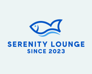 Fish Ocean Seafood logo design