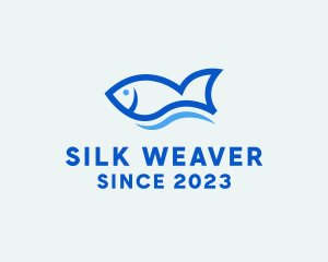 Fish Ocean Seafood logo design