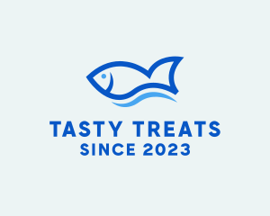 Fish Ocean Seafood logo design