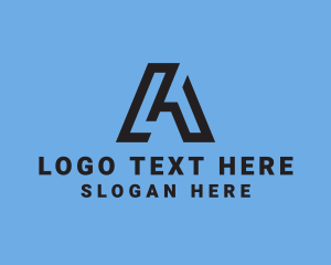 Influencer - Letter A Minimalist Business logo design