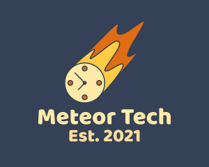 Time Clock Meteor  logo