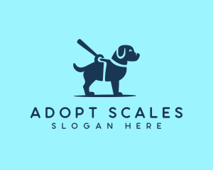 Puppy Dog Leash logo design