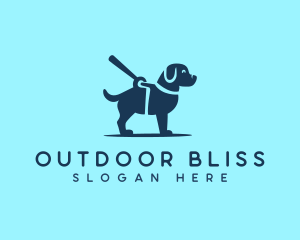 Puppy Dog Leash logo design