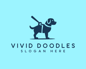 Puppy Dog Leash logo design