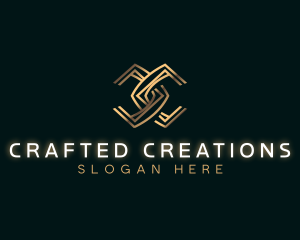 Premium Luxury Letter C logo design