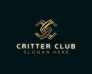 Premium Luxury Letter C logo design